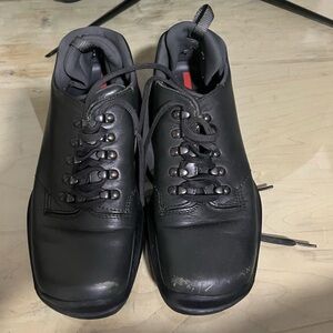 Prada Linea Rossa Men’s Shoes Size 11 (Fits 10/10.5) Dark Olive Made in Italy